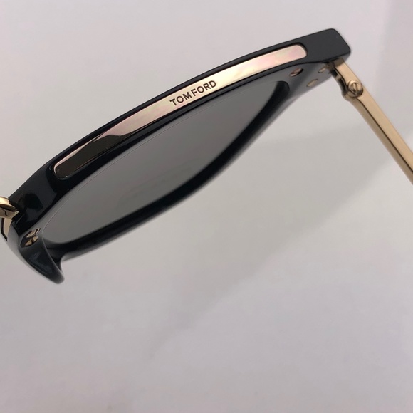 New TOM FORD Black Squared Sunglasses 804-K - Picture 9 of 15